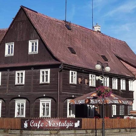 Cafe Nostalgie Dvouluzkovy Romanticky Pokoj Красна-Липа Экстерьер фото